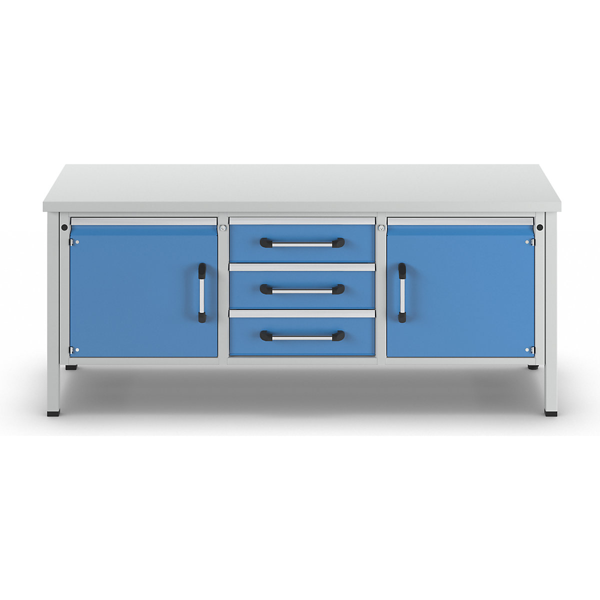 Banc de lucru, cu cadru – eurokraft pro (Imagine produs 3)-2