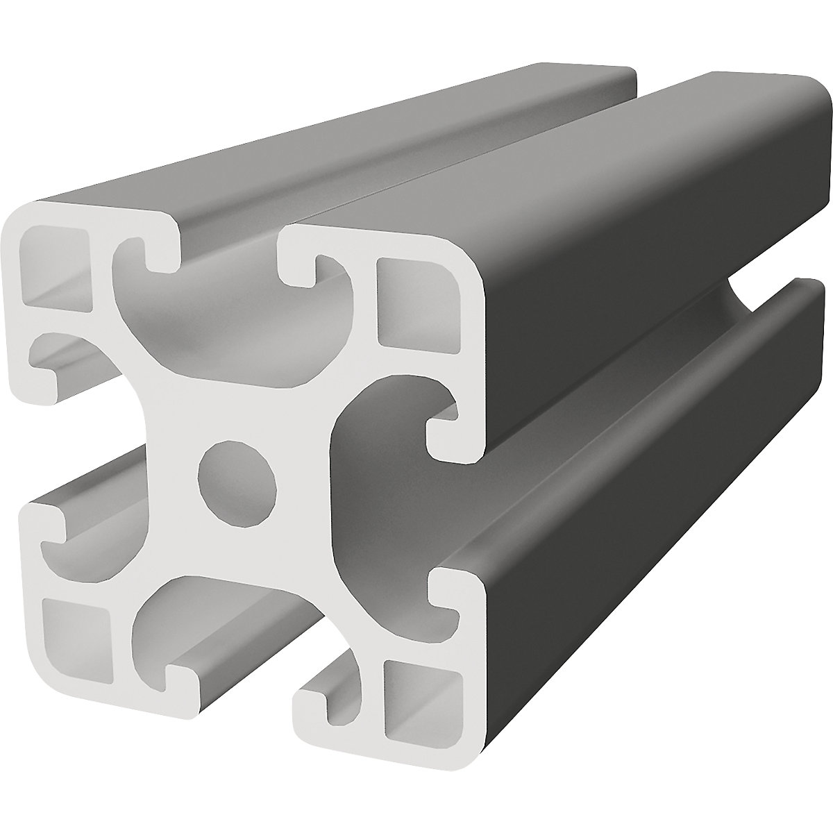 Banc de lucru din aluminiu workalu® cu structură modulară, bilateral – bedrunka hirth (Imagine produs 2)-1