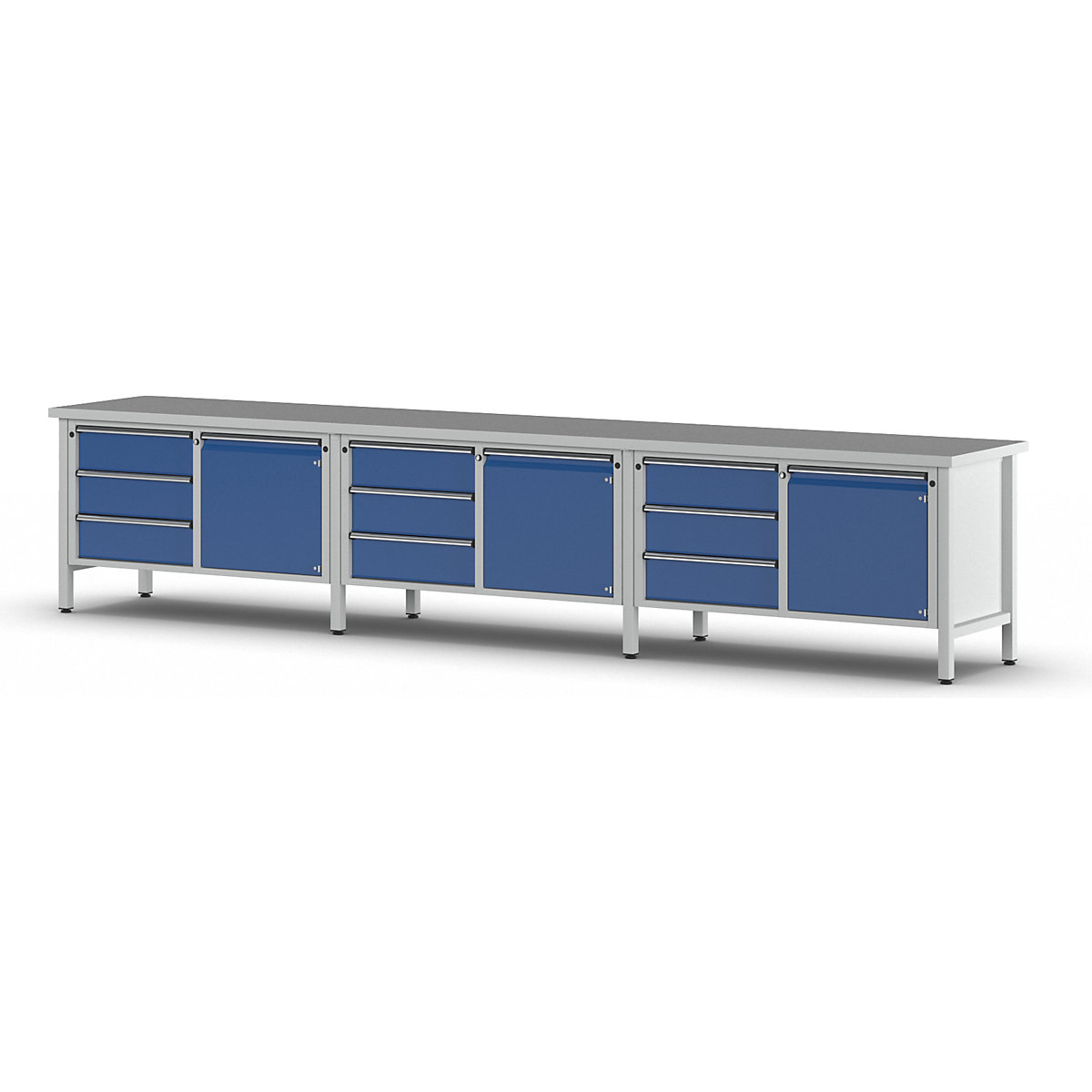 Banc de lucru extra lat, cu cadru – ANKE (Imagine produs 7)-6