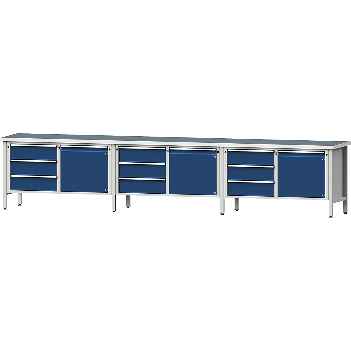 Banc de lucru extra lat, cu cadru – ANKE (Imagine produs 6)-5