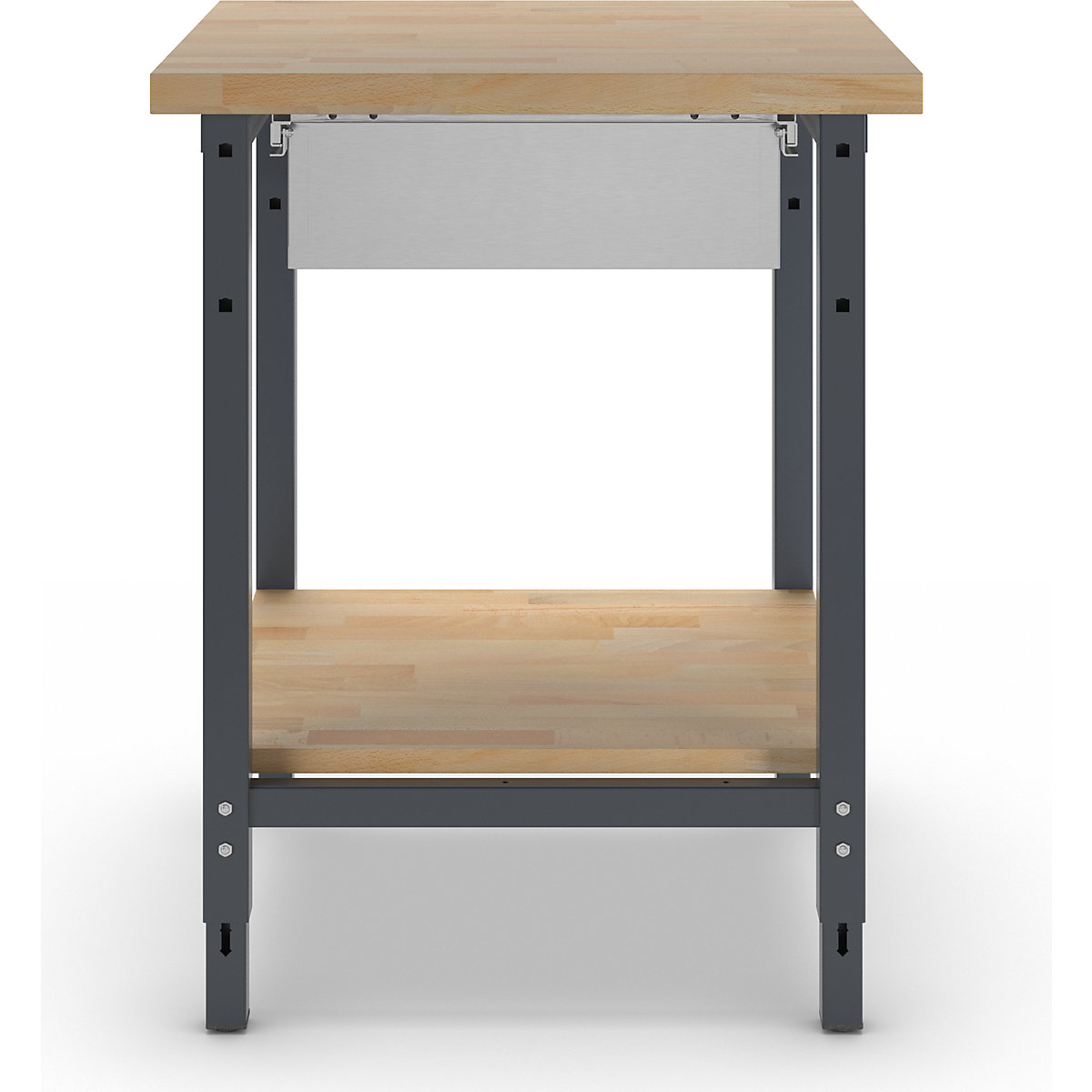 Banc de lucru reglabil pe înălțime, cu cadru – eurokraft pro (Imagine produs 6)-5