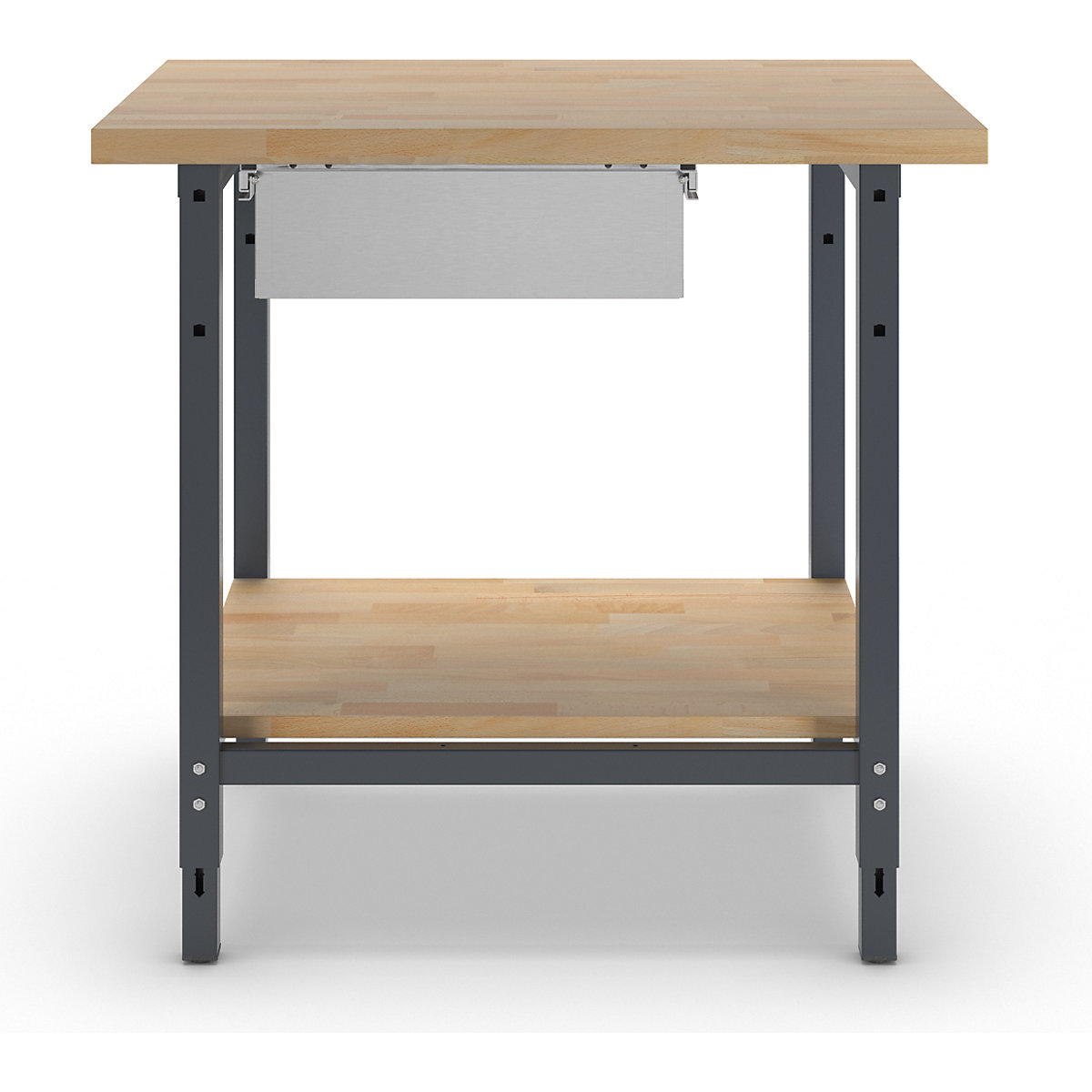 Banc de lucru reglabil pe înălțime, cu cadru – eurokraft pro (Imagine produs 5)-4