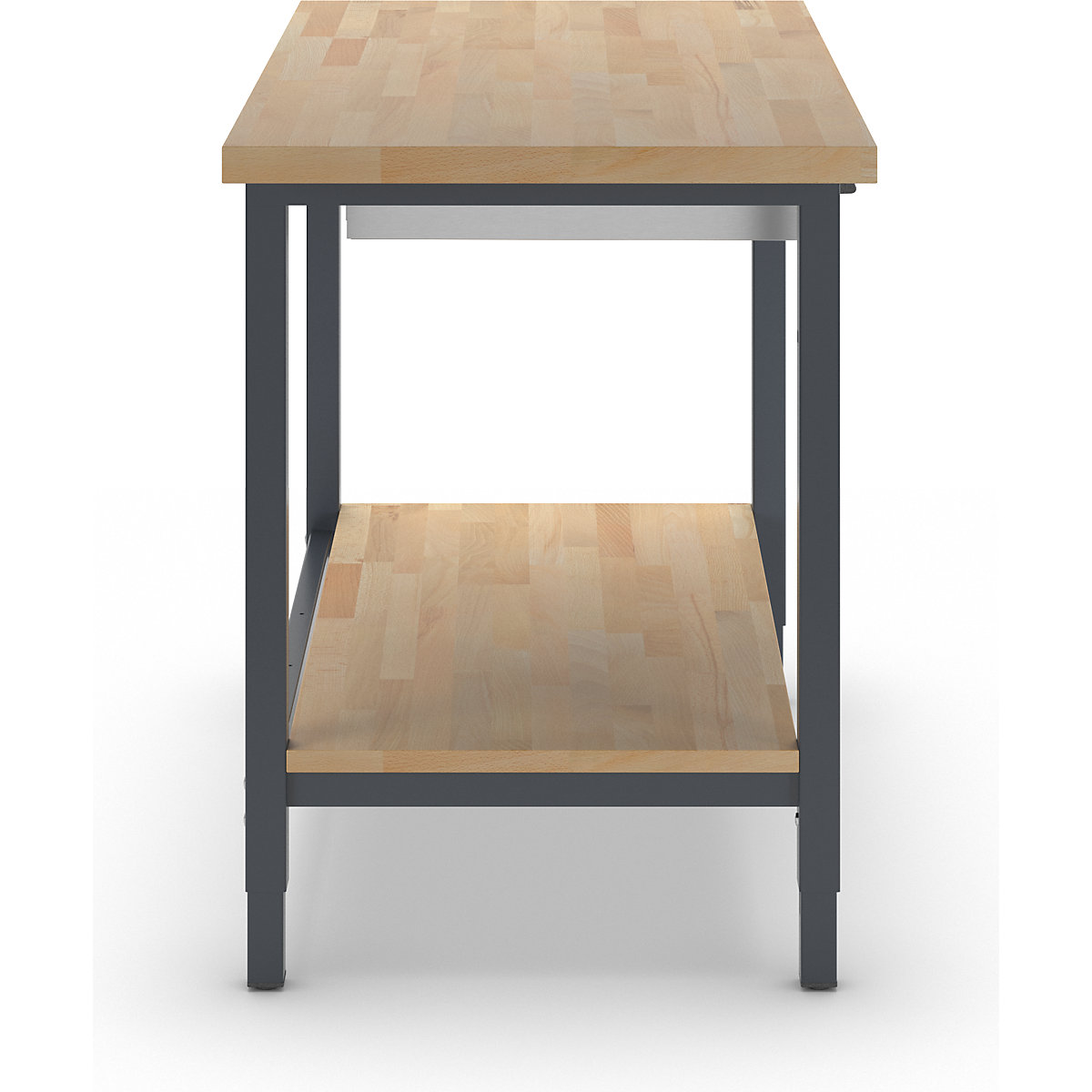 Banc de lucru reglabil pe înălțime, cu cadru – eurokraft pro (Imagine produs 4)-3
