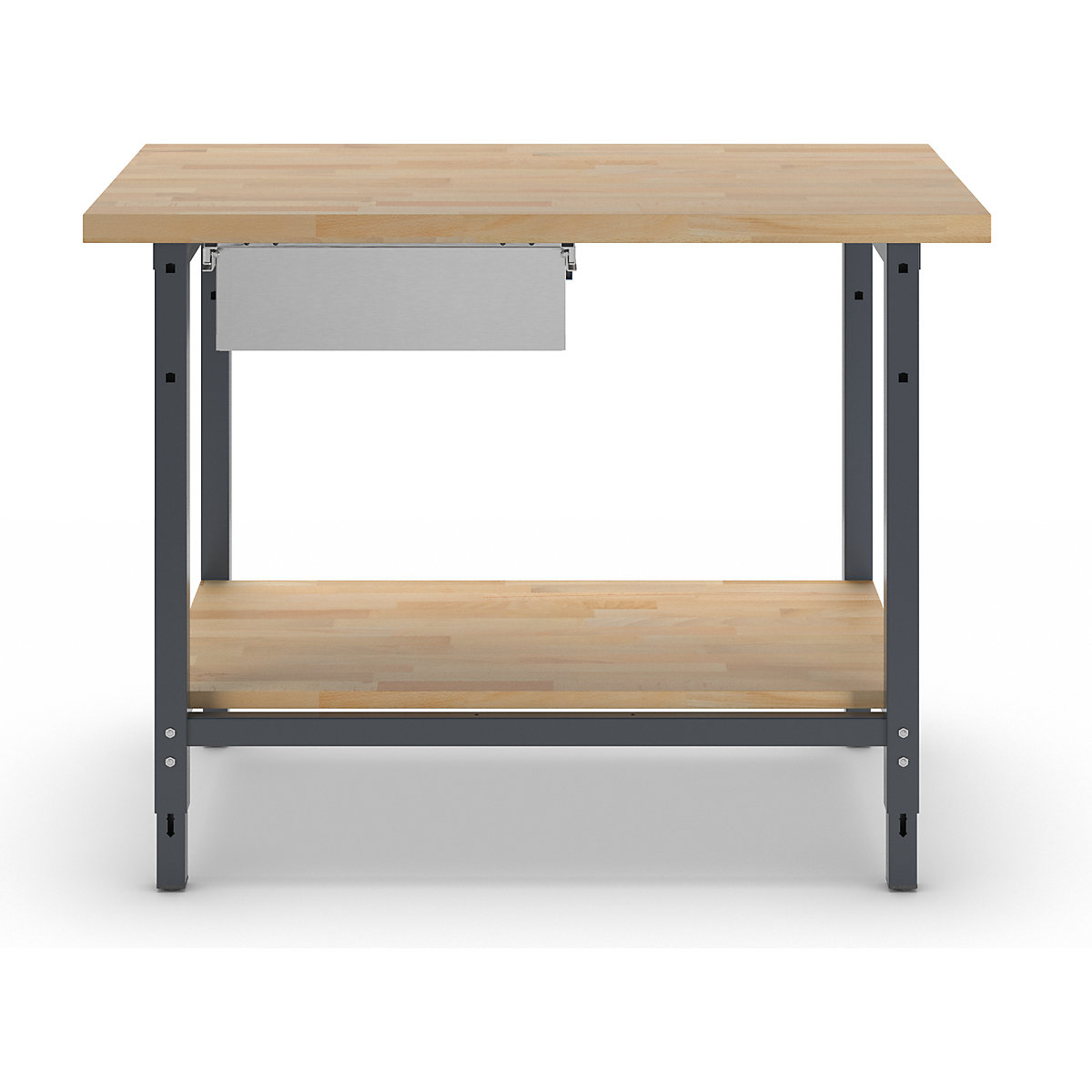 Banc de lucru reglabil pe înălțime, cu cadru – eurokraft pro (Imagine produs 5)-4