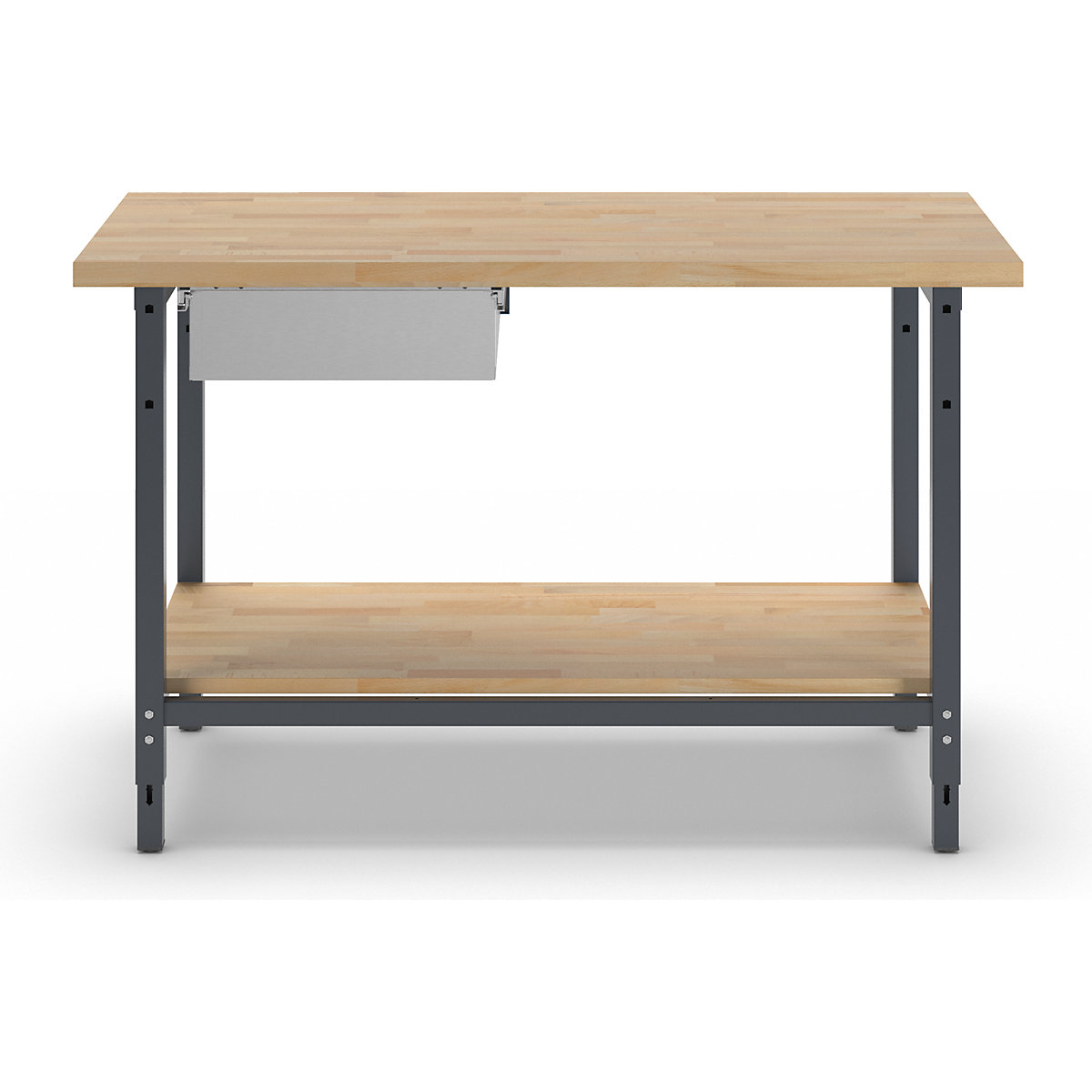 Banc de lucru reglabil pe înălțime, cu cadru – eurokraft pro (Imagine produs 5)-4