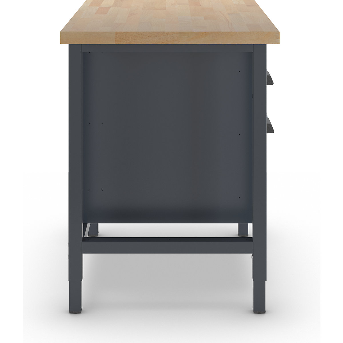 Banc de lucru reglabil pe înălțime, cu cadru – eurokraft pro (Imagine produs 4)-3