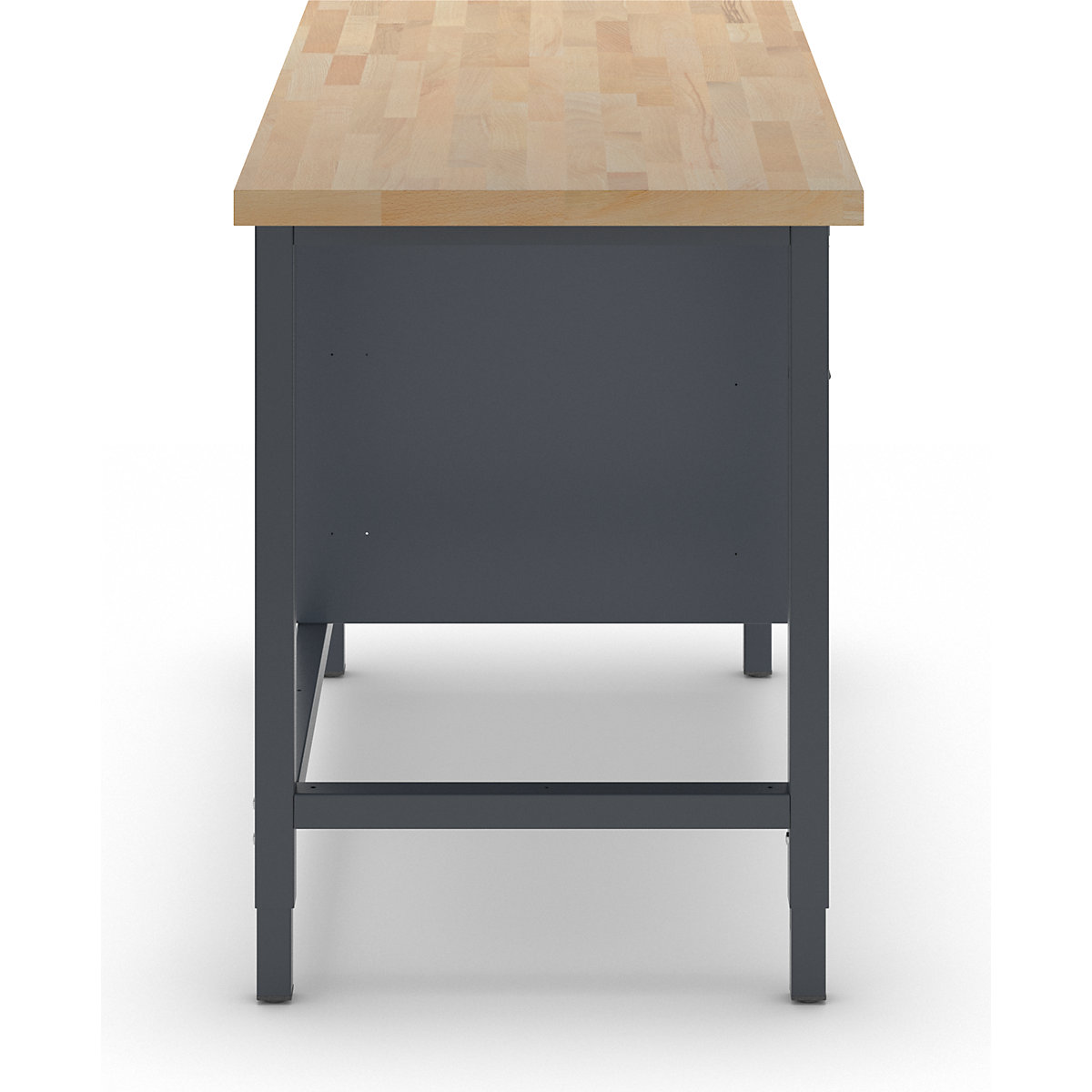 Banc de lucru reglabil pe înălțime, cu cadru – eurokraft pro (Imagine produs 4)-3