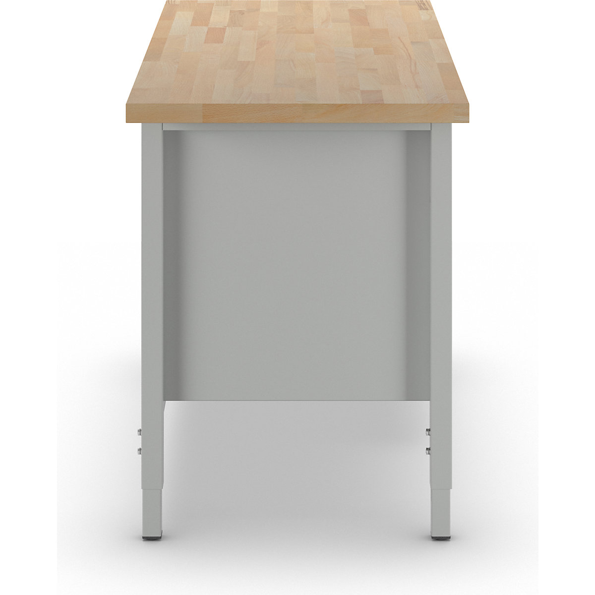 Banc de lucru reglabil pe înălțime, cu cadru – eurokraft pro (Imagine produs 4)-3