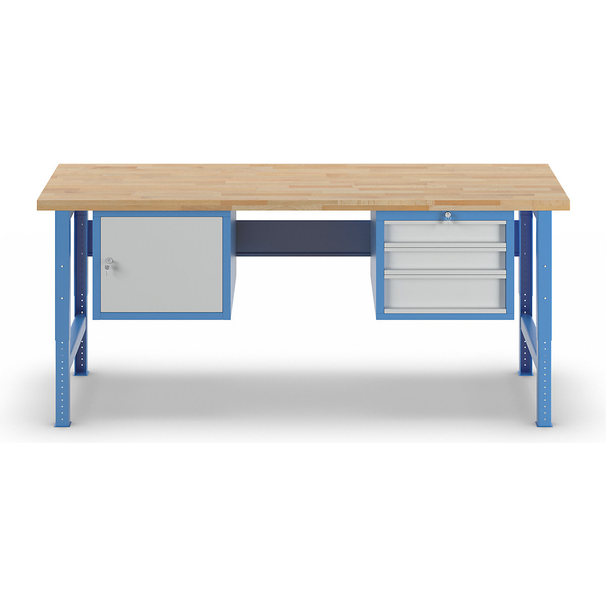 Banc de lucru reglabil pe înălțime, sistem modular (Imagine produs 3)-2