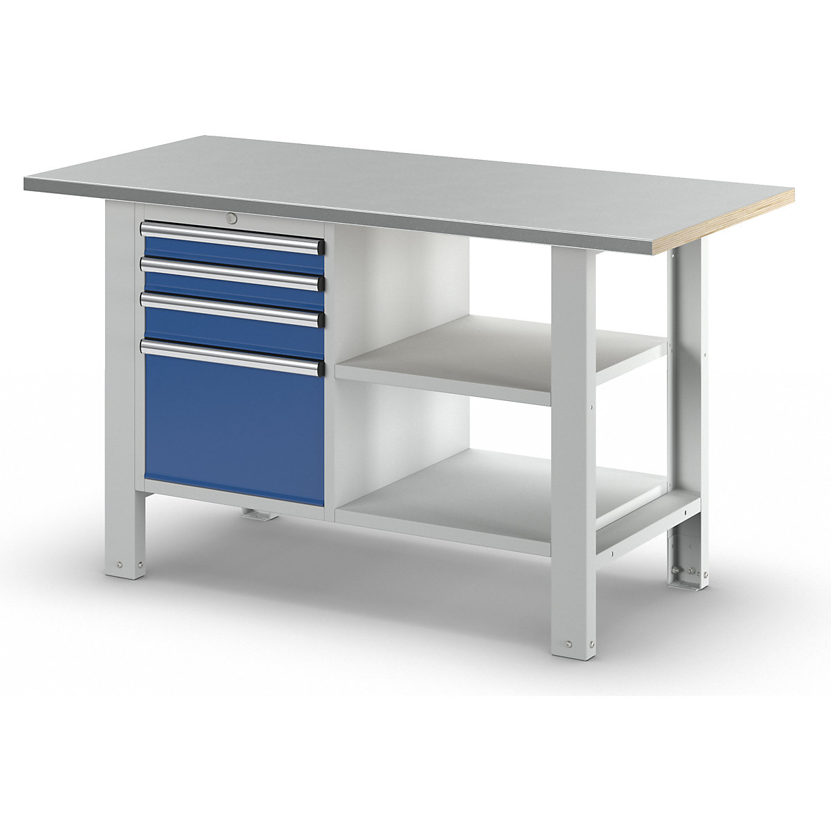 Banc de lucru, sistem modular – eurokraft basic (Imagine produs 3)-2