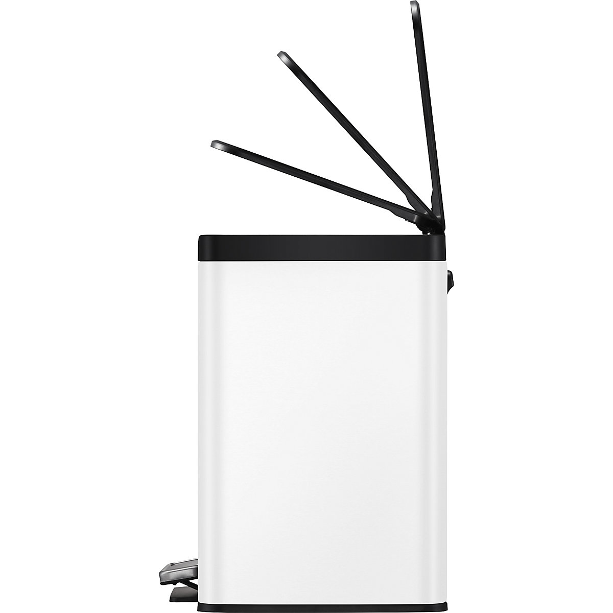 Pedaalafvalemmer Recycler, staal – EKO (Productafbeelding 3)-2
