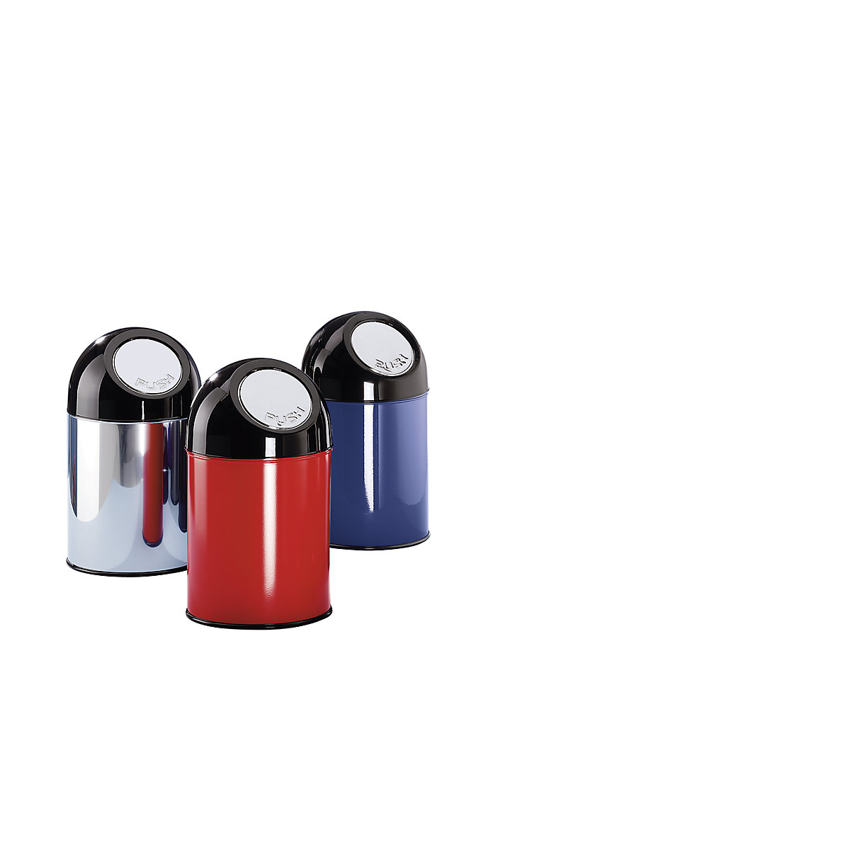 Push-afvalcontainer, staal (Productafbeelding 3)-2