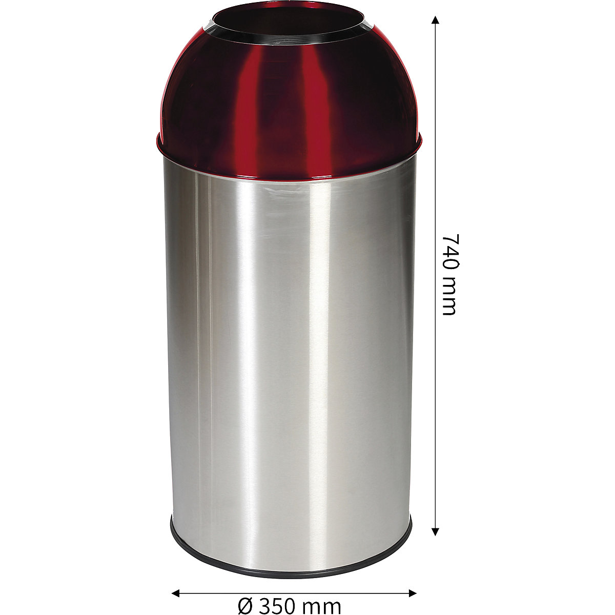 Roestvast stalen afvalbak – Probbax (Productafbeelding 16)-15