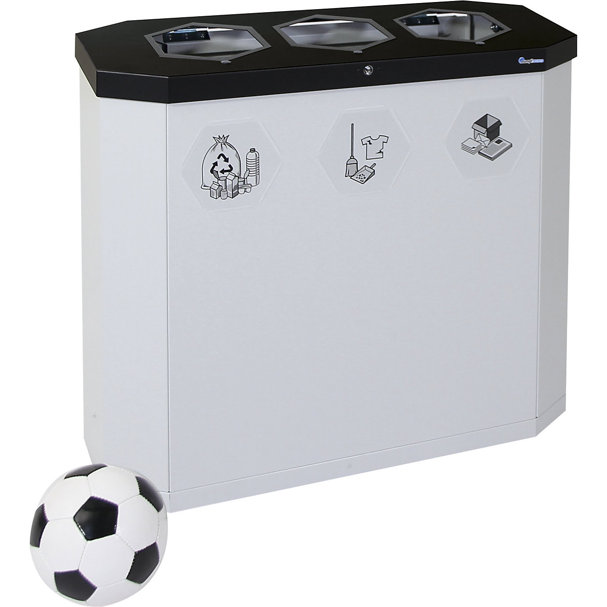 Afvalbak voor kringloopmateriaal Sixco smart (Productafbeelding 6)-5