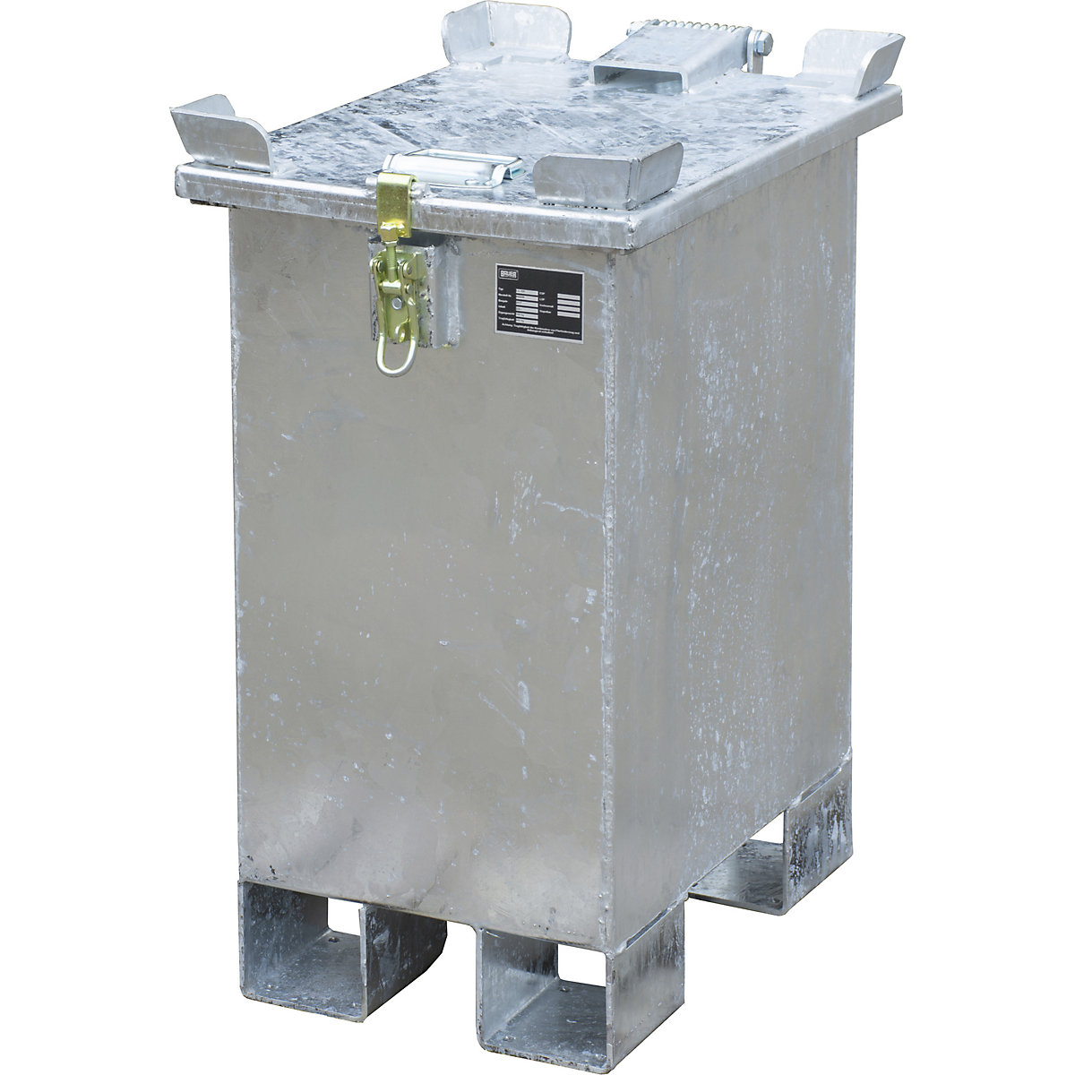 Magazijnbak voor lithiumionbatterijen/-accu's – eurokraft pro (Productafbeelding 7)-6