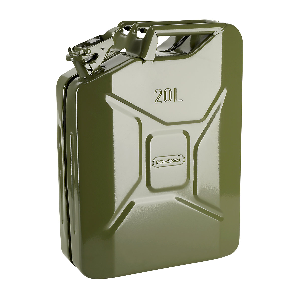 Metalen brandstof jerrycan – PRESSOL