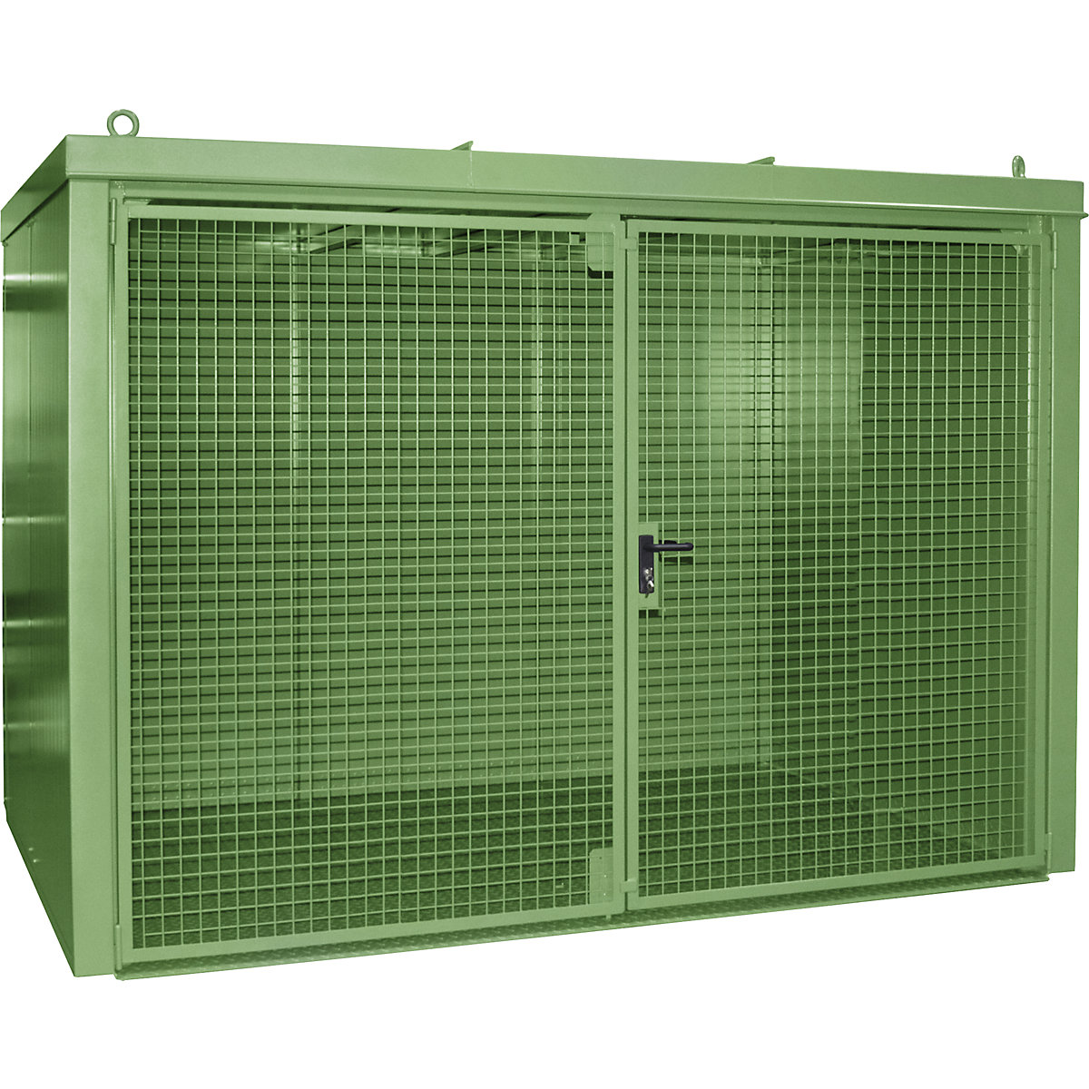 Gasflessencontainer, brandwerend – eurokraft pro