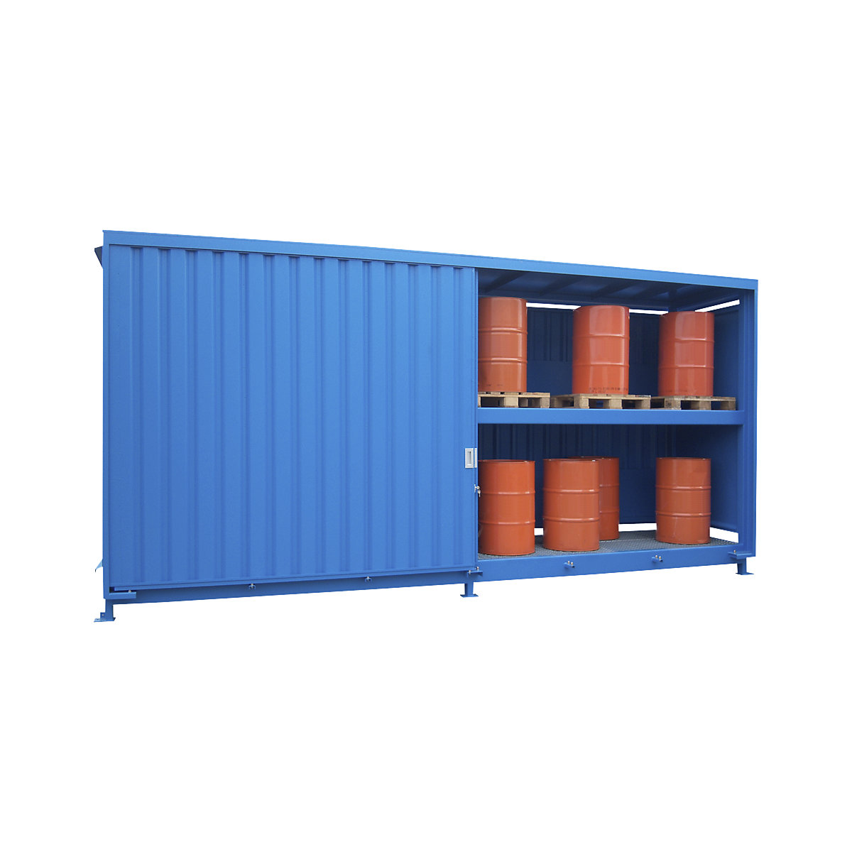 Gevaarlijke stoffen stellingcontainers voor passieve opslag – LaCont