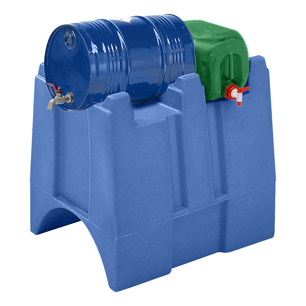 Aftapstation voor jerrycans/kannen/vaten van PE (Productafbeelding 3)-2