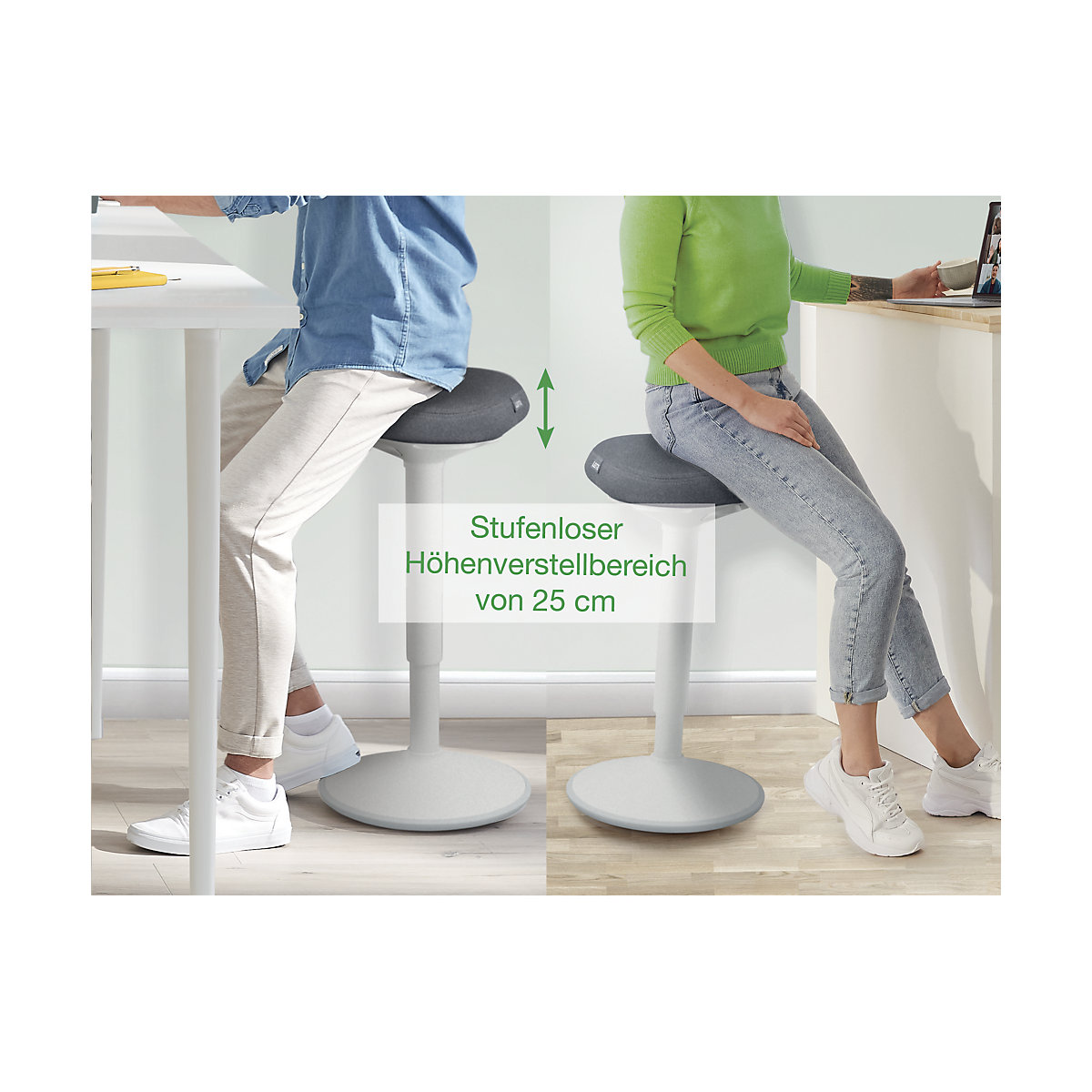 Banco Ergo Active com assento confortável – Leitz (Imagem do produto 9)-8