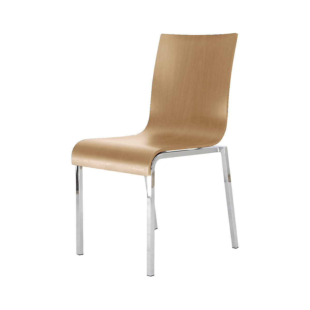 Cadeira de madeira em forma de concha CUBIC (Imagem do produto 12)