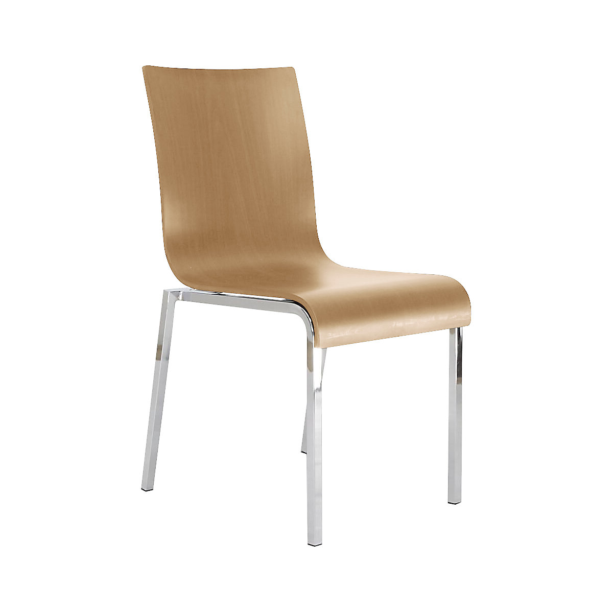 Cadeira de madeira em forma de concha CUBIC (Imagem do produto 13)