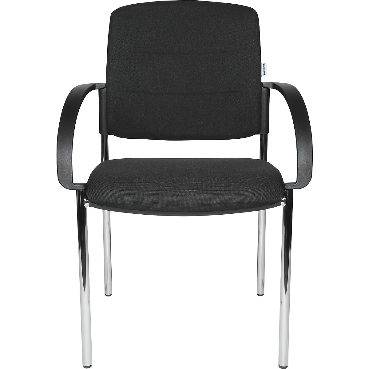 Cadeiras para visitas, embalagem de 2 unidades – eurokraft pro (Imagem do produto 4)-3