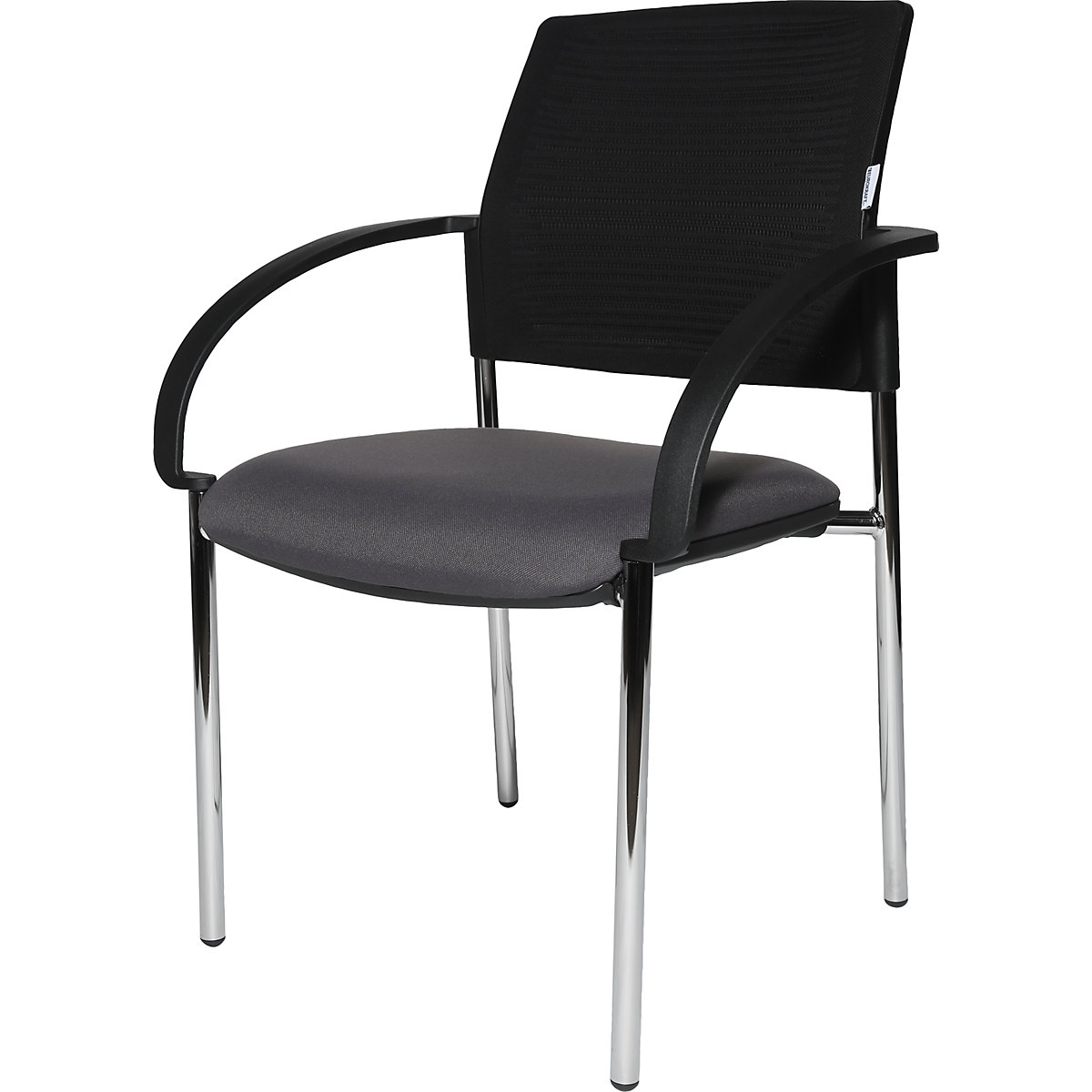 Cadeiras para visitas, embalagem de 2 unidades – eurokraft pro (Imagem do produto 5)-4