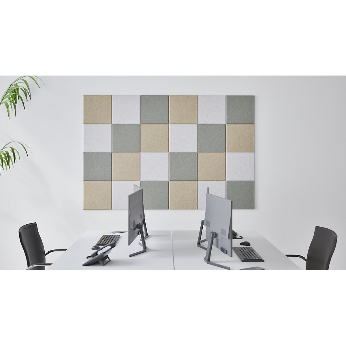 Azulejo acústico de parede – eurokraft basic (Imagem do produto 4)-3