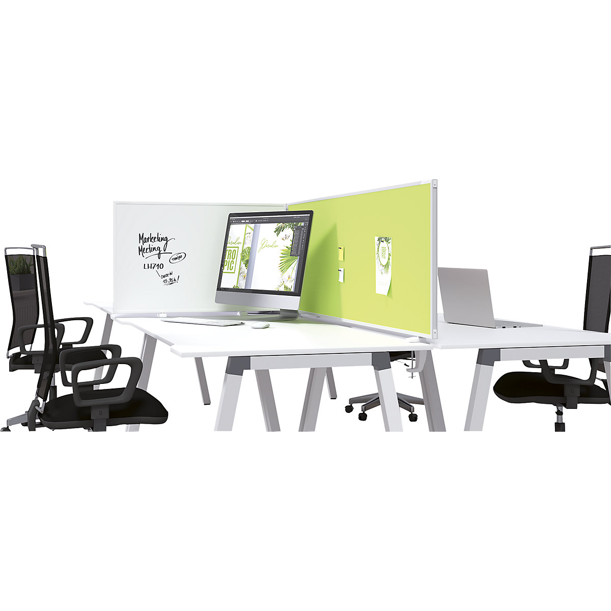 Divisória para mesa VarioPin – magnetoplan (Imagem do produto 10)-9