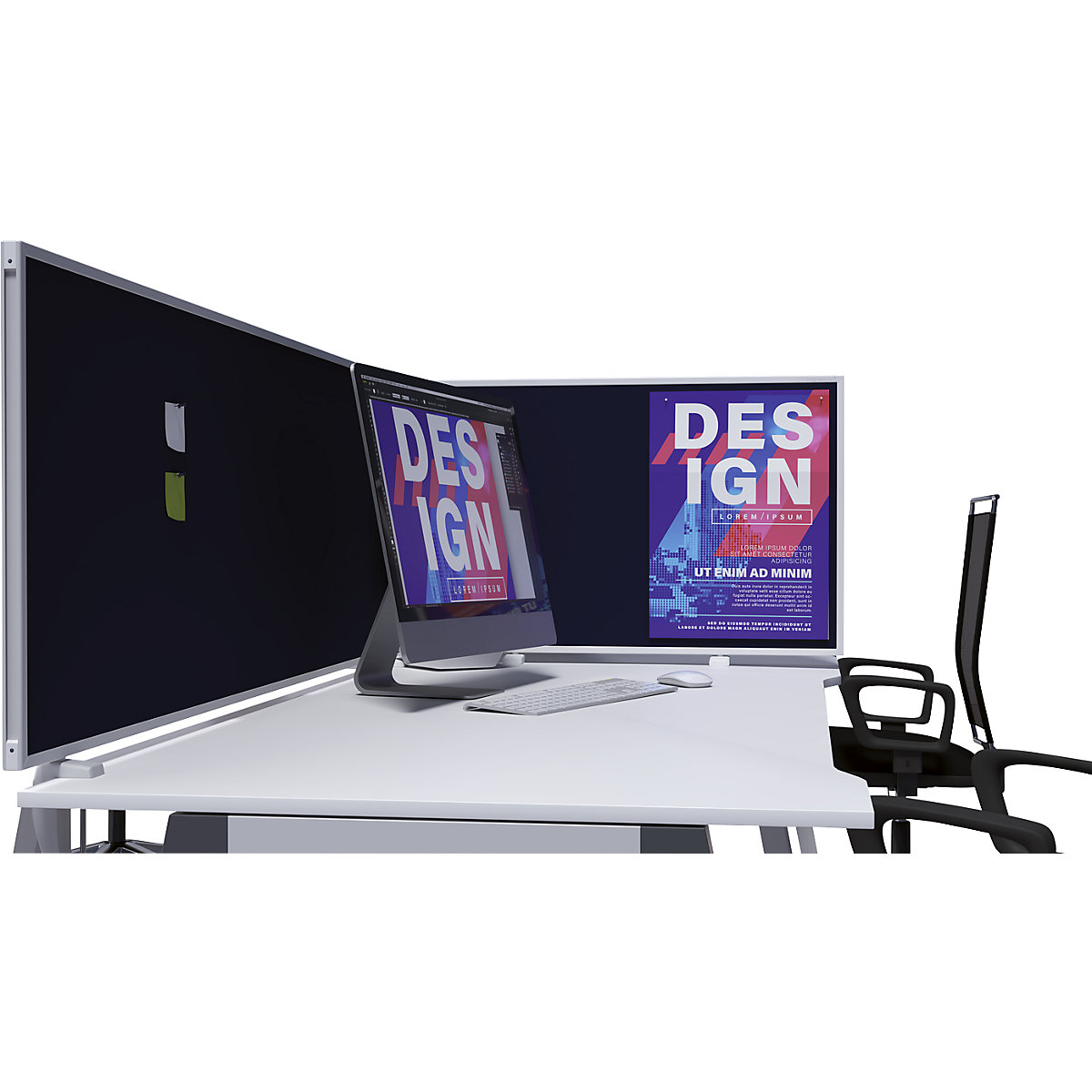 Divisória para mesa VarioPin – magnetoplan (Imagem do produto 12)-11