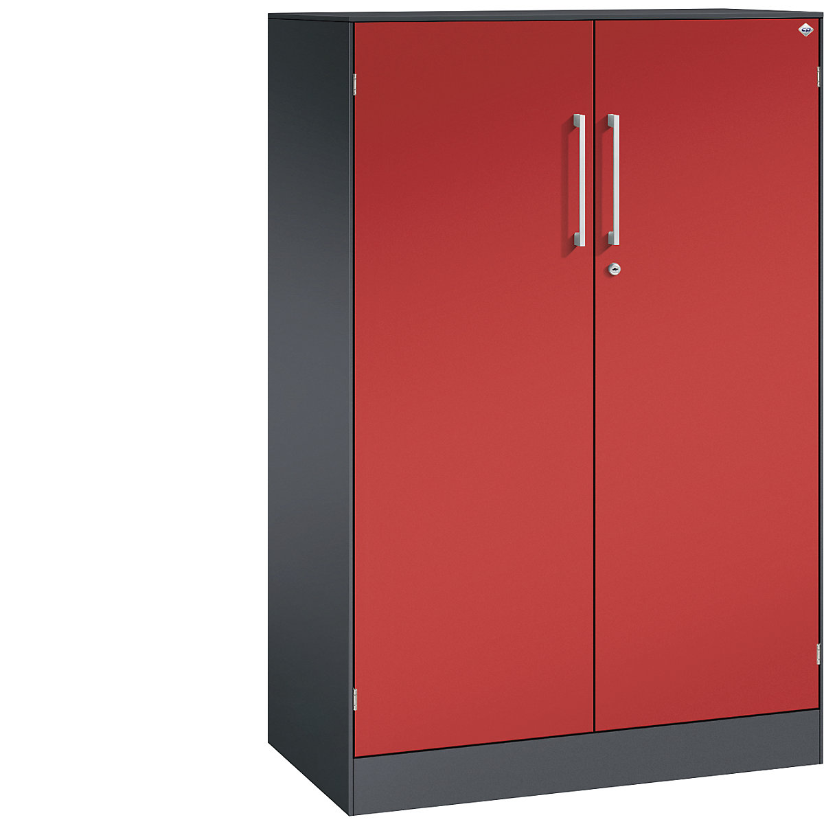 Armário de portas de batente ASISTO, altura 1292 mm – C+P (Imagem do produto 2)-1