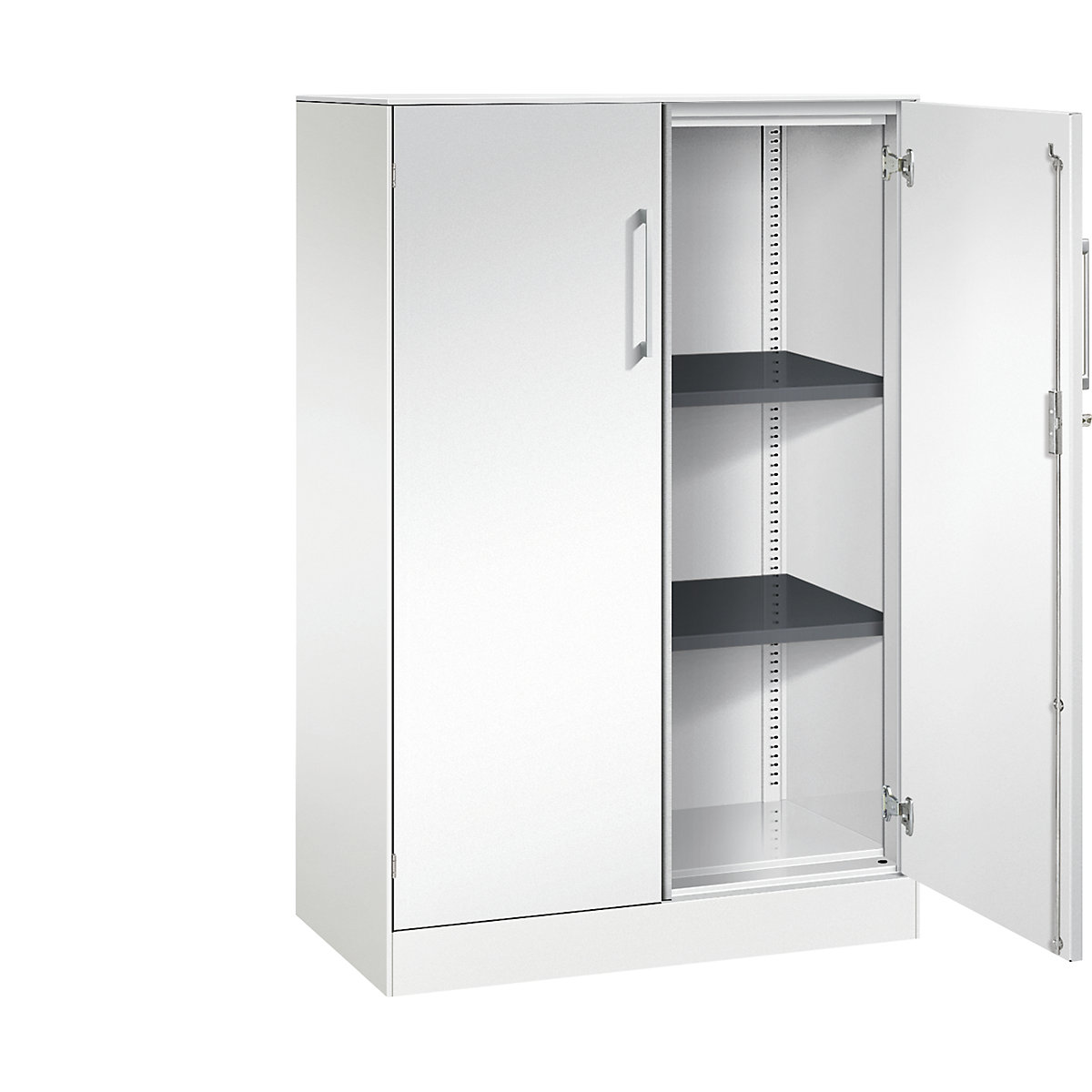 Armário de portas de batente ASISTO, altura 1292 mm – C+P