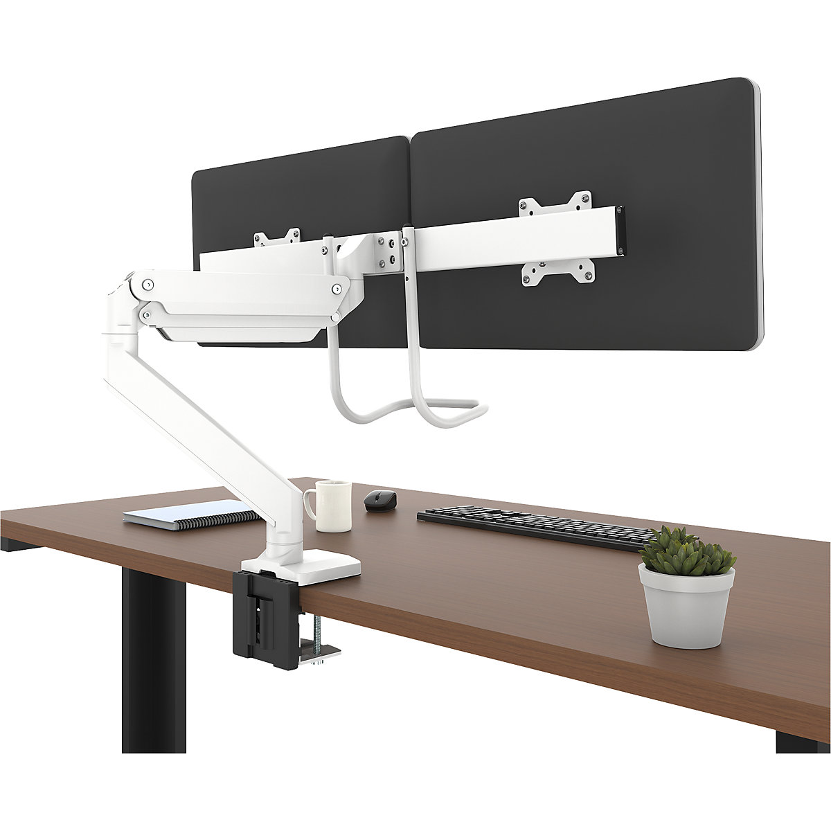 Braccio per monitor EPPA CROSSBAR – Fellowes (Foto prodotto 2)-1