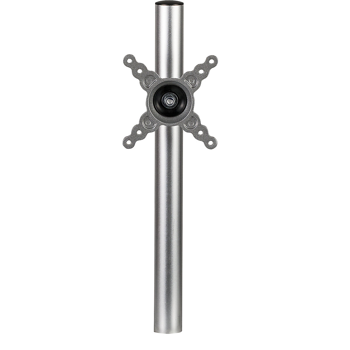 Staffe Per Singola Da 4 Pezzi Supporti Aste Tende Nel Lega Di Alluminio Tendaggi Nero 87935160
