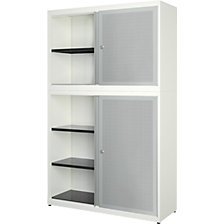 bianco puro / alluminio brillante