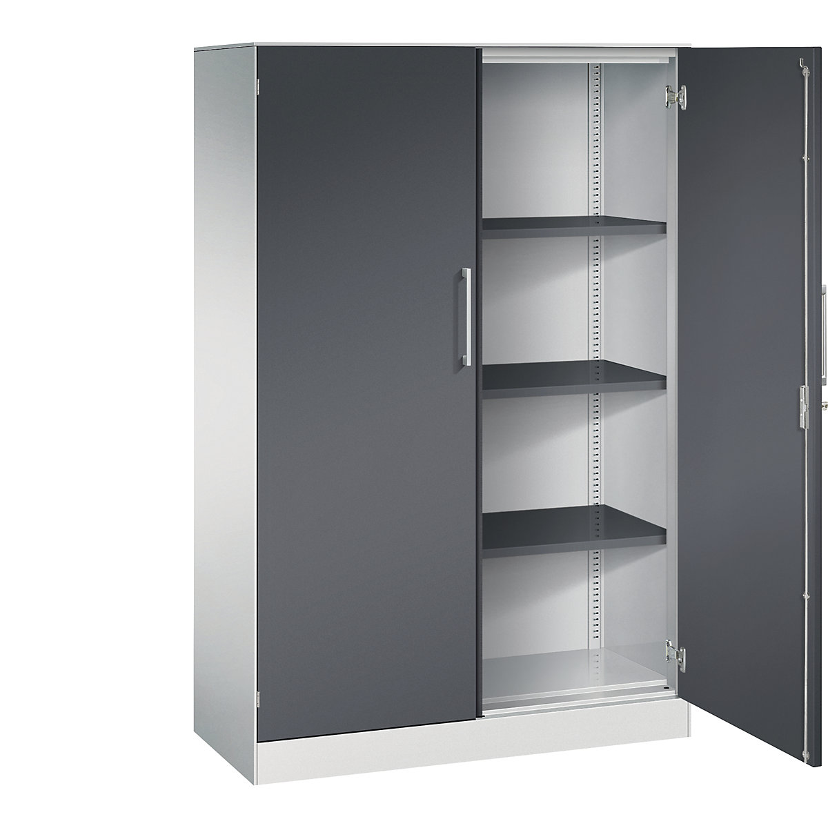 Armadio con ante a battente ASISTO, altezza 1617 mm – C+P