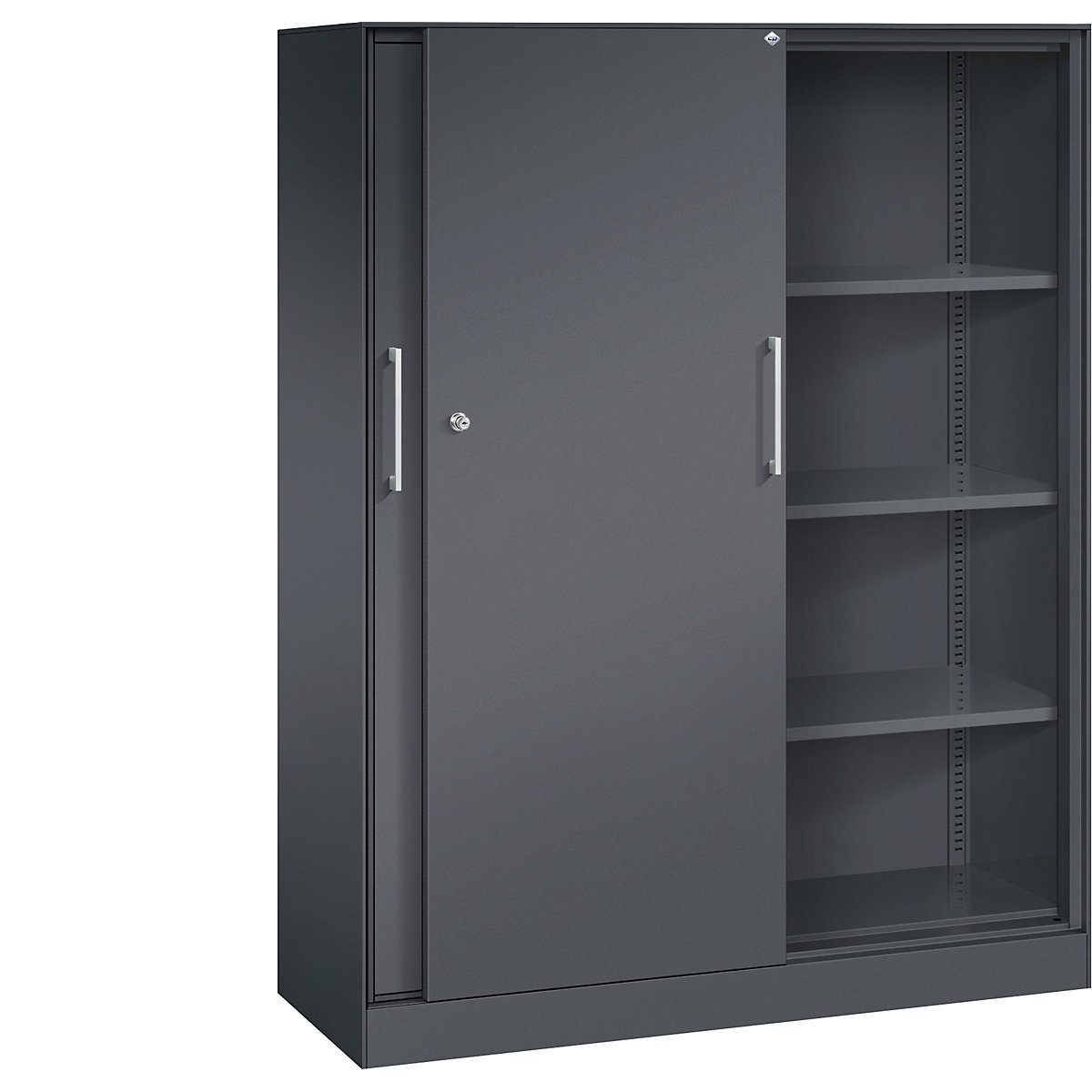 Armadio con ante scorrevoli ASISTO, altezza 1617 mm – C+P