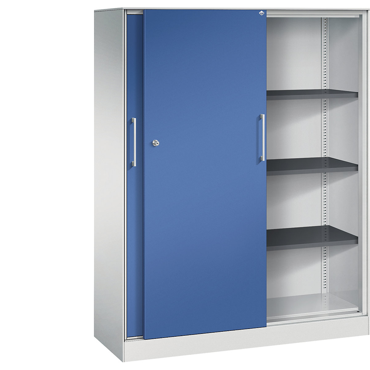 Armadio con ante scorrevoli ASISTO, altezza 1617 mm – C+P