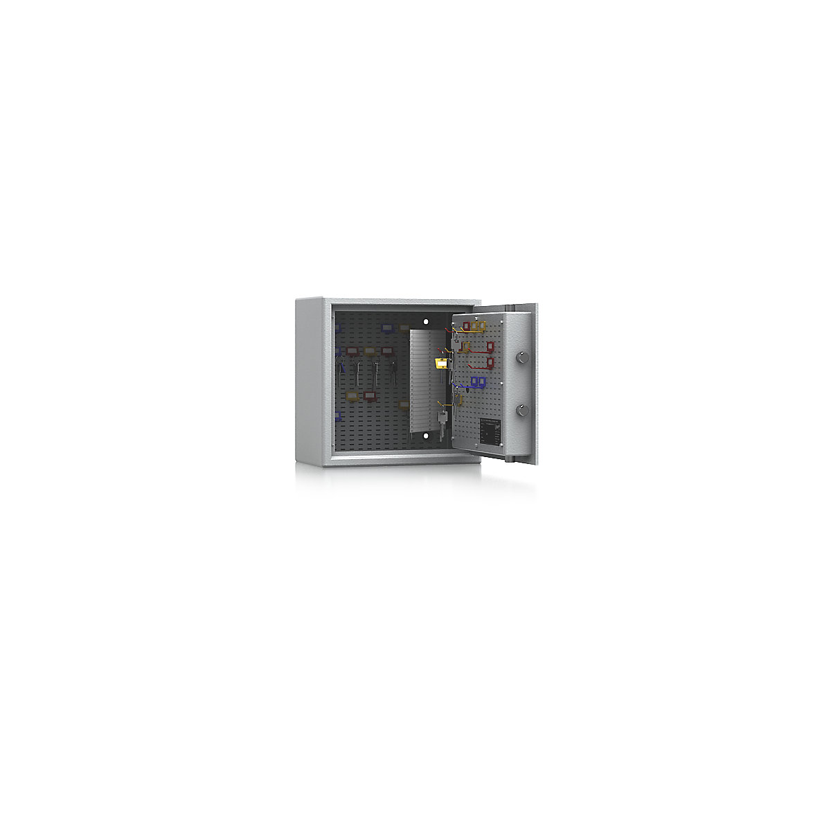 Cassaforte per chiavi: classe di sicurezza A e norma europea S1, grigio  chiaro