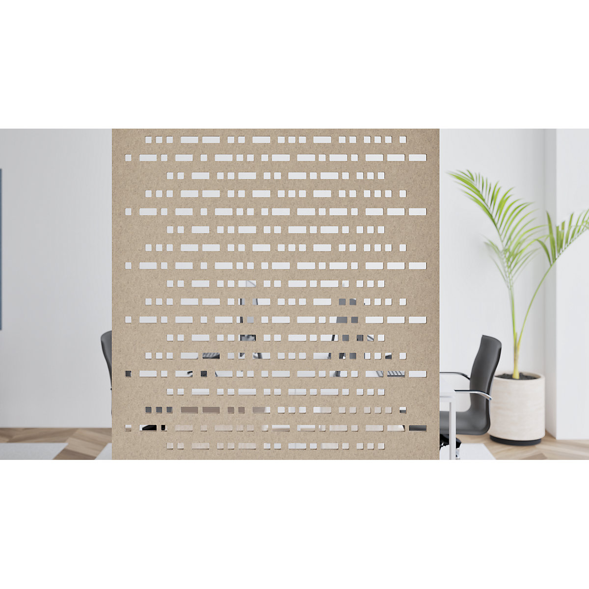 Pannello fonoassorbente da montare al soffitto – eurokraft basic (Foto prodotto 2)-1