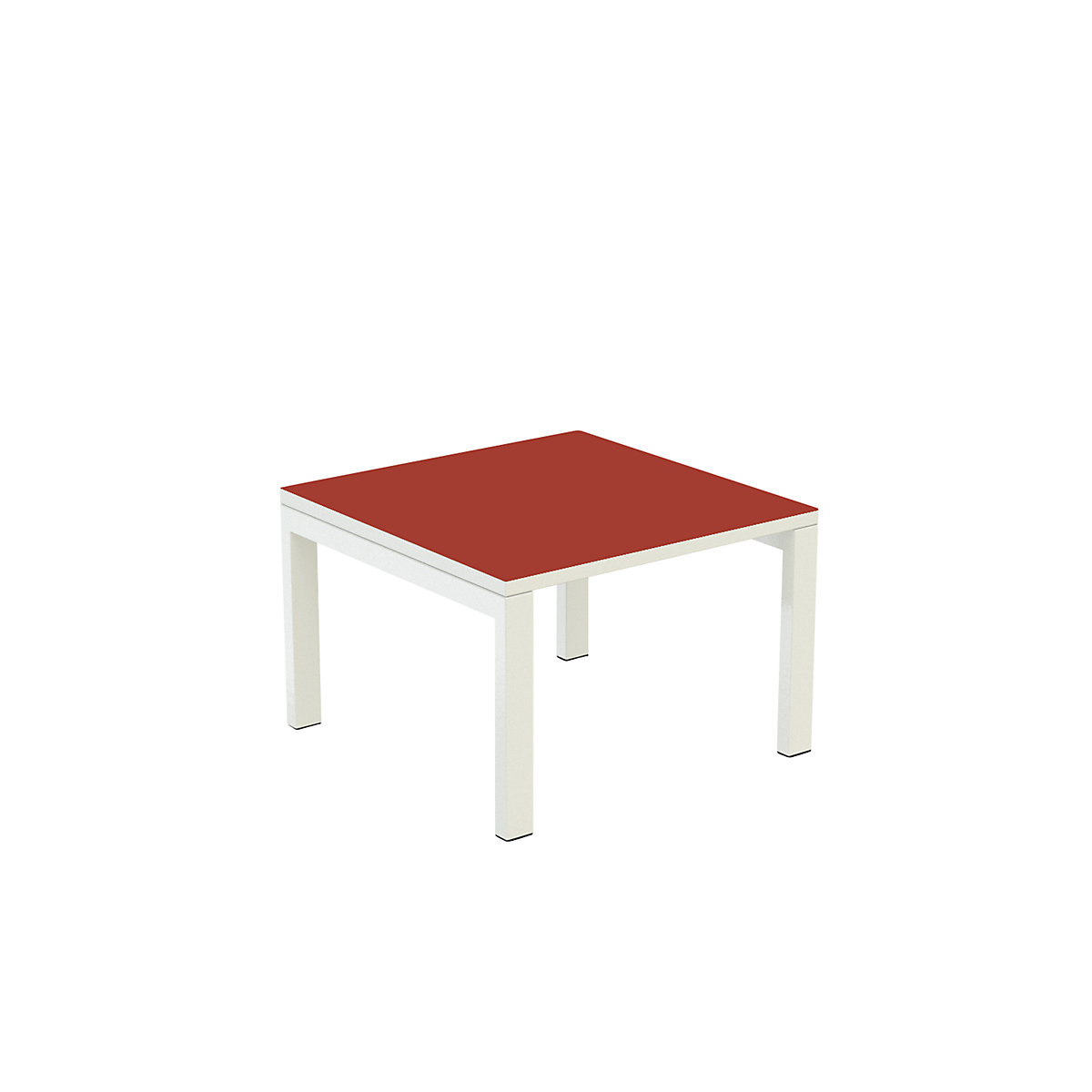 Tavolino easyDesk® – Paperflow, alt. x largh. x prof. 400 x 600 x 600 mm, rosso-10