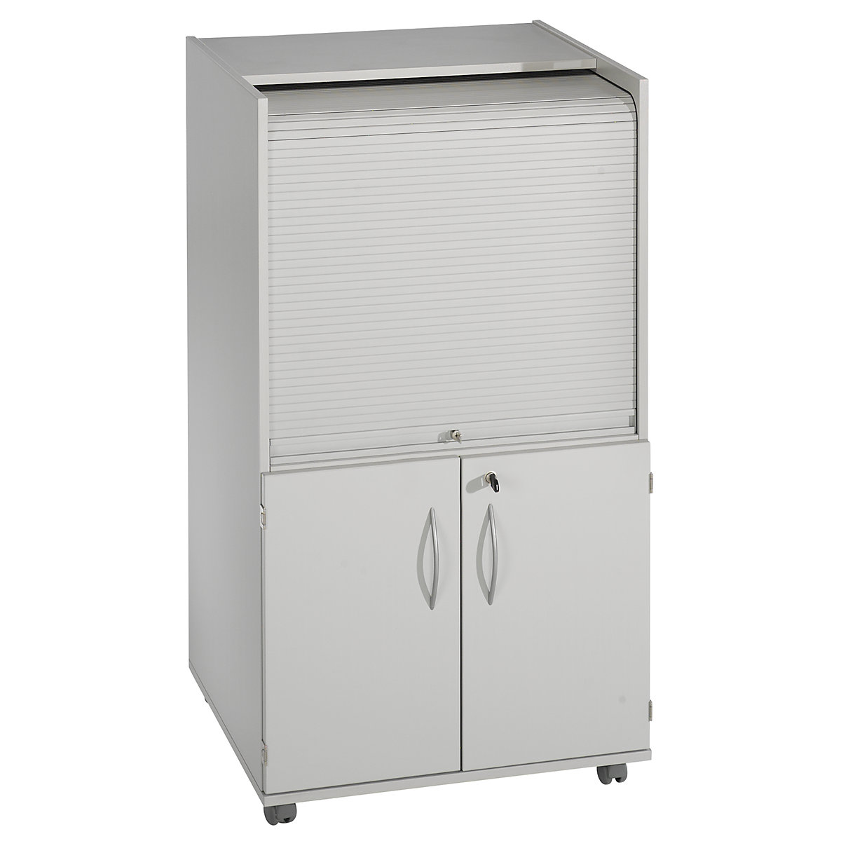 EUROKRAFTpro – Armario para ordenador con persianas de plástico