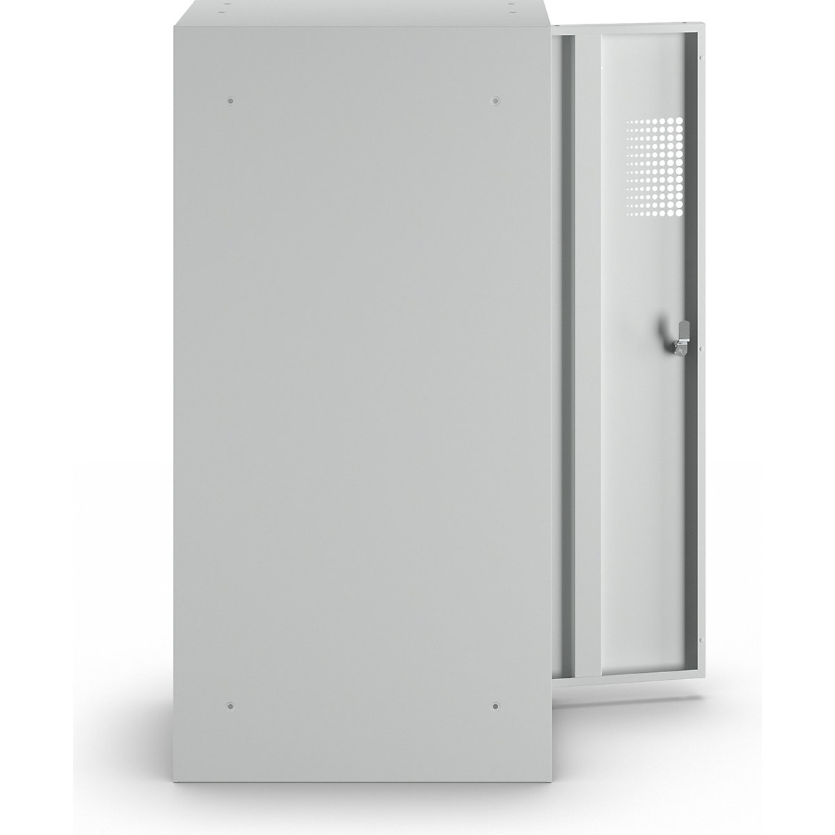 Armario combinado de compartimentos bajo llave Amsterdam – eurokraft basic (Imagen del producto 4)-3