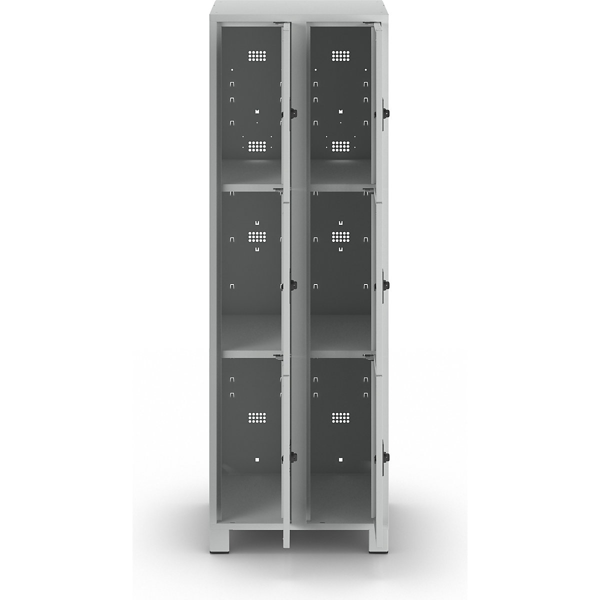 Armario de 3 compartimentos Bremen – eurokraft pro (Imagen del producto 5)-4