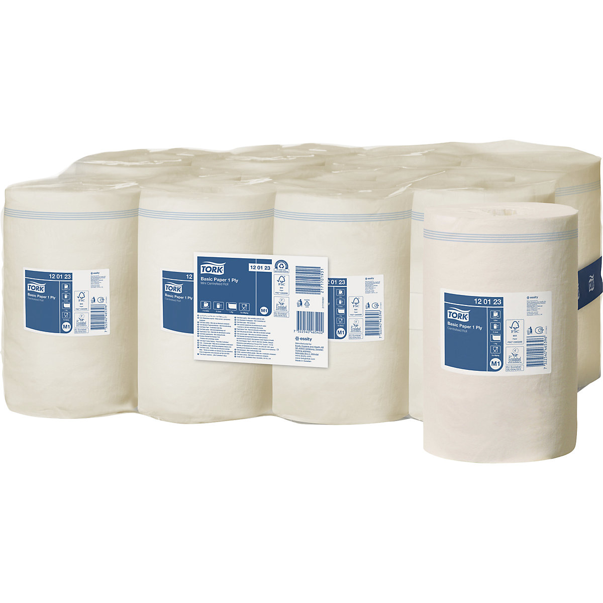 Toallitas de papel estándar con desenrollado interior – TORK