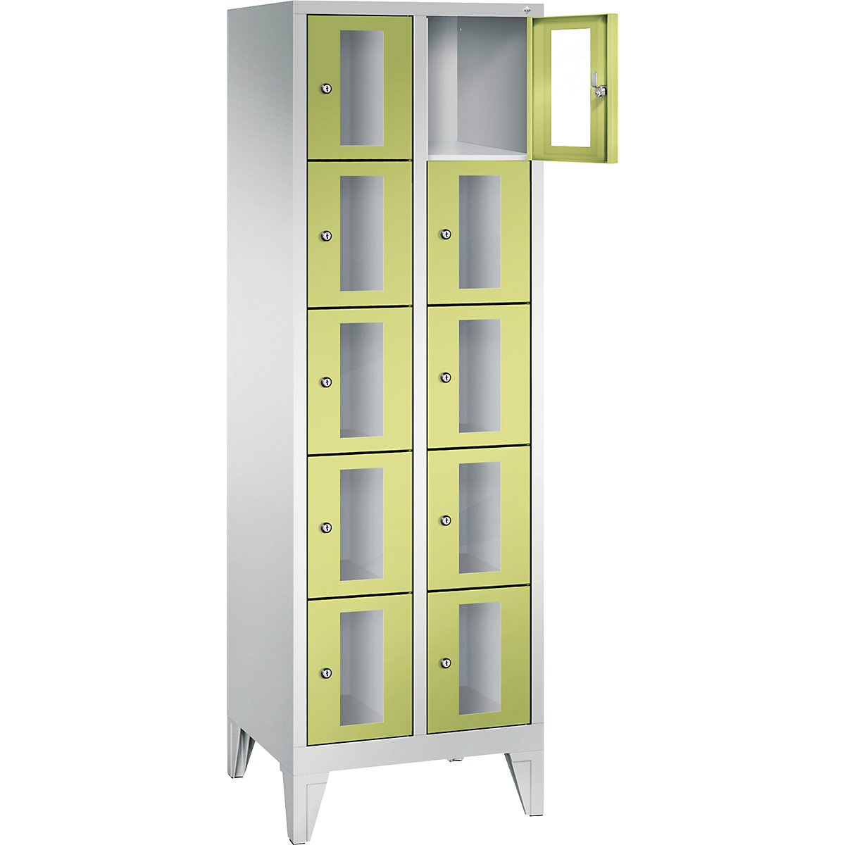 C+P – Armario de compartimentos CLASSIC, altura de compartimento 295 mm, con patas (Imagen del producto 14)
