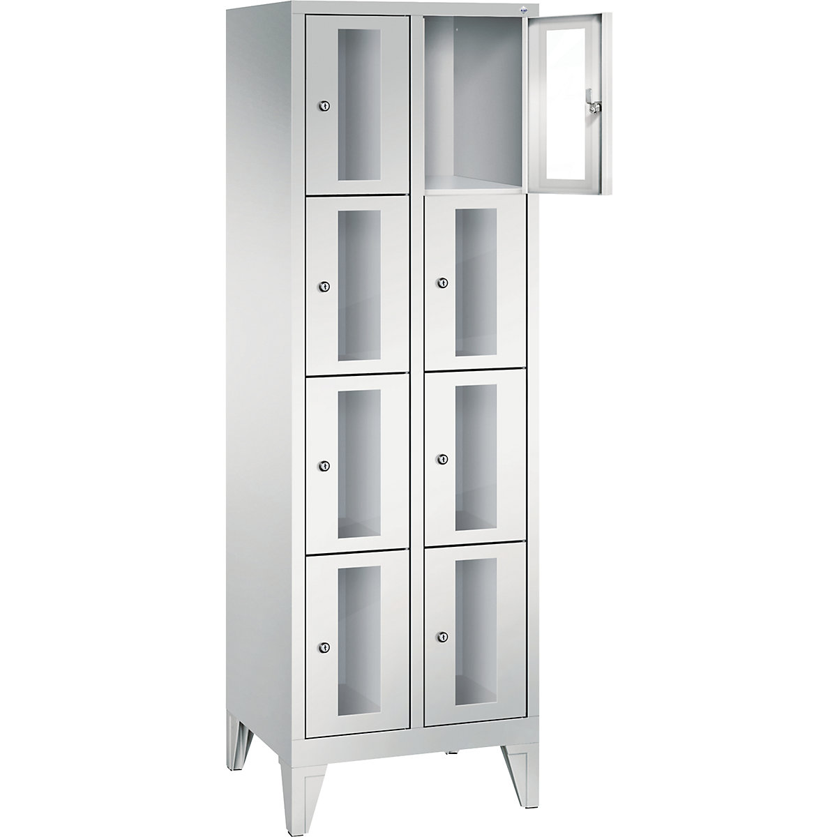 C+P – Armario de compartimentos CLASSIC, altura de compartimento 375 mm, con patas (Imagen del producto 14)