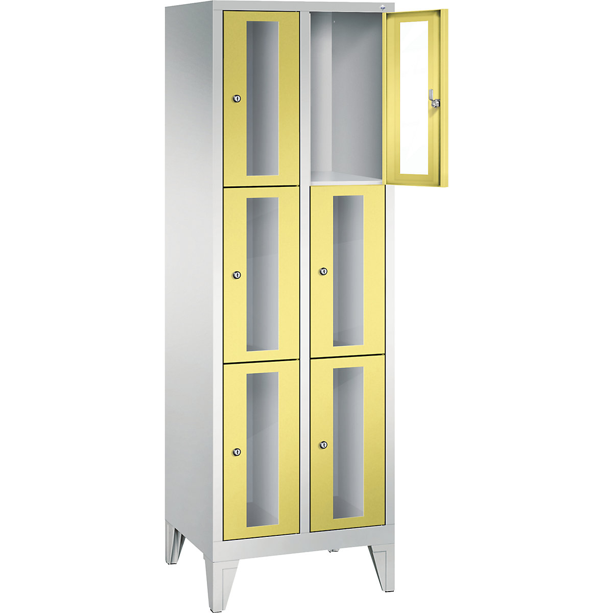 C+P – Armario de compartimentos CLASSIC, altura de compartimento 510 mm, con patas (Imagen del producto 10)