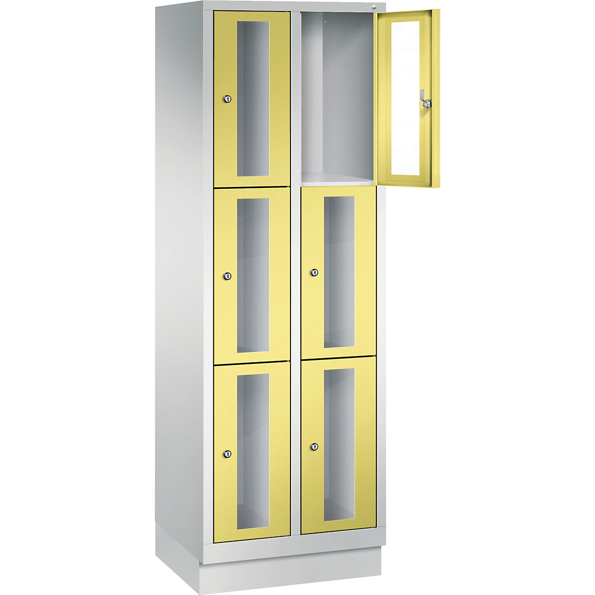 C+P – Armario de compartimentos CLASSIC, altura de compartimento 510 mm, con zócalo (Imagen del producto 15)